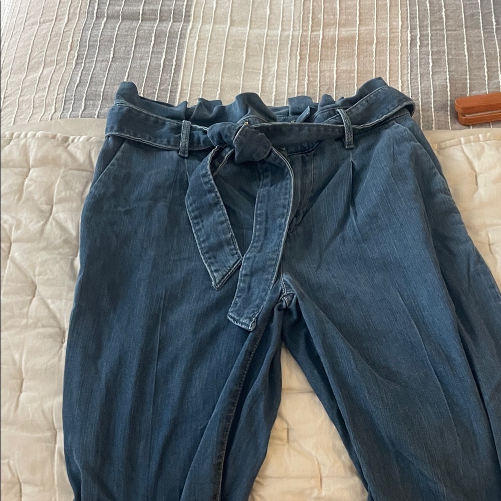 White House Black Market High Rise Blue Jeans